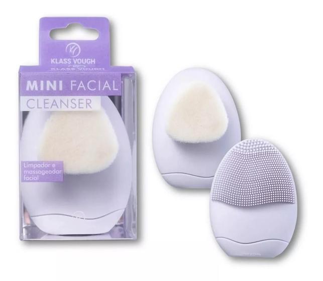 Imagem de Escova Esponja De Limpeza Esfoliação Facial Mini Facial Cleanser FC-02 Klass Vough