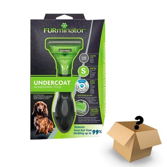 Imagem de Escova Furminator New Pequeno Cães Pelo Curto + Surpresa