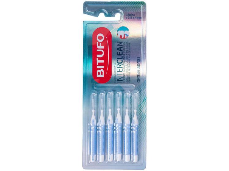 Imagem de Escova Interdental Bitufo Interclean 2,5 a 4mm - 6 Unidades