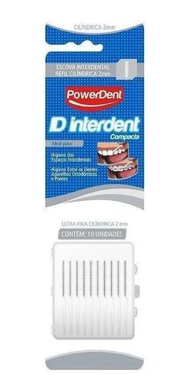 Imagem de Escova Interdental Cilindrica Ultra Fina 2mm C/10 Powerdent