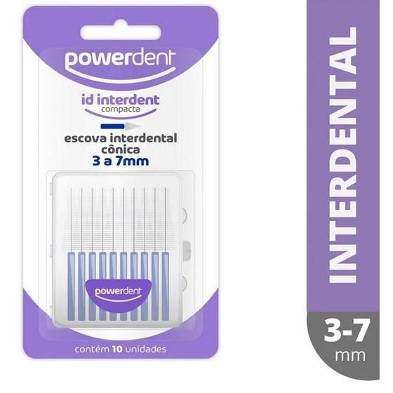 Escova Interdental C nica 3 A 7mm C 10 Powerdent Para Aparelho escova-interdental-c-nica-3-a-7mm-c-10-powerdent-para-aparelho