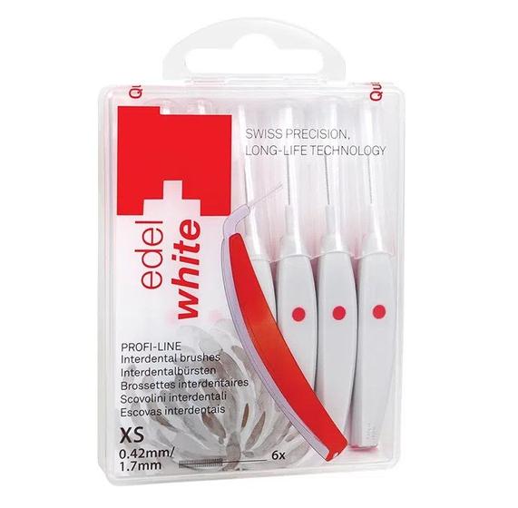 Imagem de Escova Interdental EasyFlex Edel White c/ 6 Vários Tamanhos