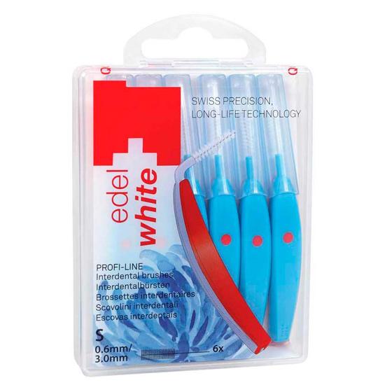 Escova Interdental Edel White - S 0,60mm Menor preço em Escova Interdental Edel White - S 0,60mm