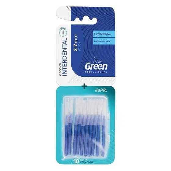 Imagem de Escova Interdental Green Cônica 3,7mm 10 unidades