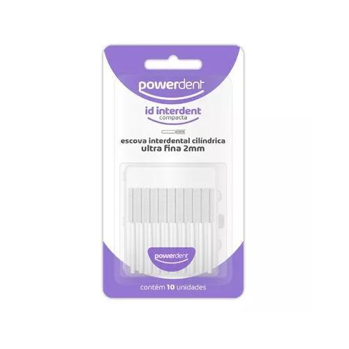 Imagem de Escova Interdental ID Ultra Fina 2mm Branca Powerdent