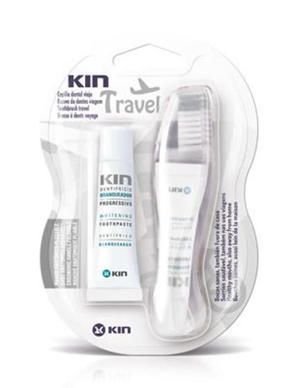 Kin And Mini Kin Shotgun Escova Kin Viagem, Contém Mini-Creme Dental Kin - Pharmakin - Escova de ...