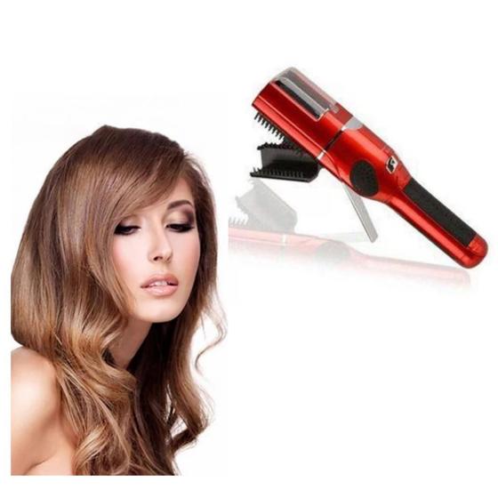 Pontas Duplas Corte Bordado De Pelo Escova Modeladora Benedita