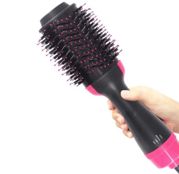 Imagem de Escova Modelagem Rotativa Alisadora Secadora Cabelo Chapinha Modelo MXN-101 - SHR