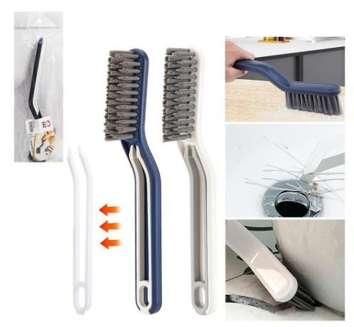 Imagem de Escova multiuso oval com pinca + cabo plastico es8046