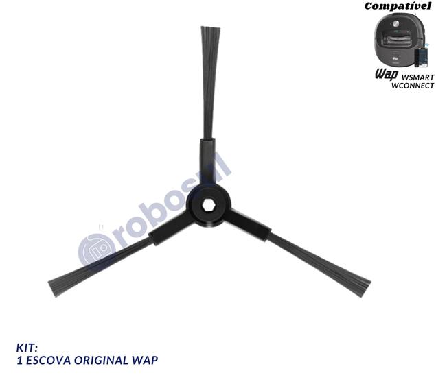 Escova Original Para Robô Aspirador Wap Wsmart e Wconnect Menor preço em Escova Original Para Robô Aspirador Wap Wsmart e Wconnect