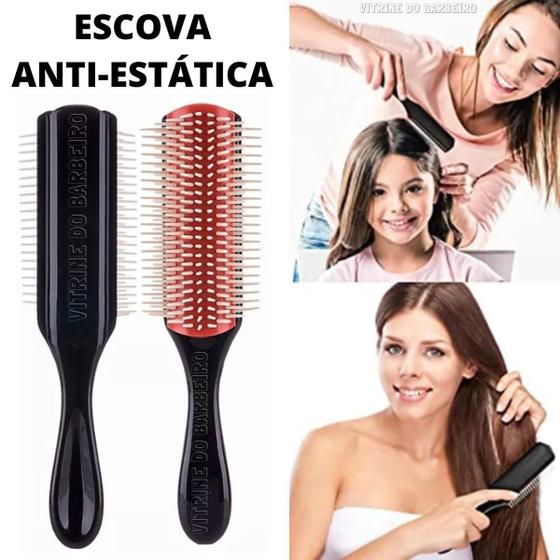 Imagem de Escova P/ Cabelo Finalização De Franja E Topete Profissional