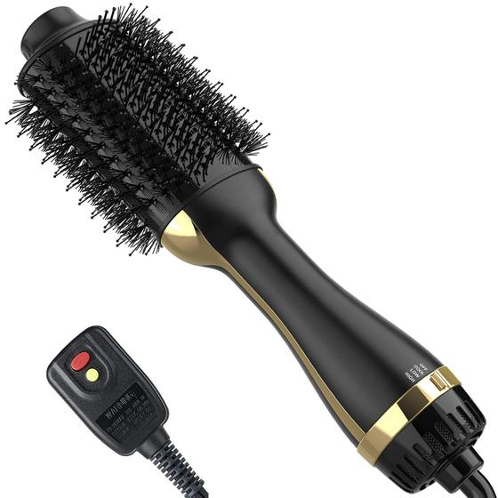 Imagem de Escova para secador de cabelo Dimecano 4 em 1 One Step Volumizer Gold