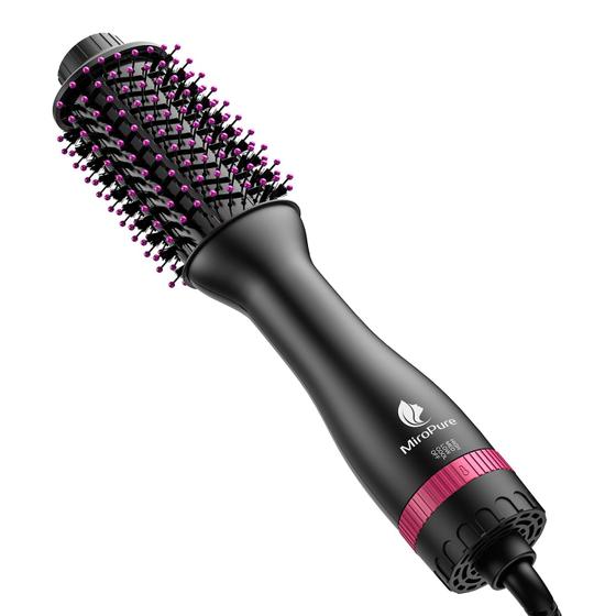 Imagem de Escova para secador de cabelo MiroPure 4 em 1 Volumizer 4 Speed Temp Rose