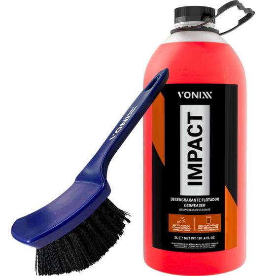 Escova Pneus Vonixx Limpeza Pneu Tapete Limpador Impact 3l Imagem de Escova Pneus Vonixx Limpeza Pneu Tapete Limpador Impact 3l