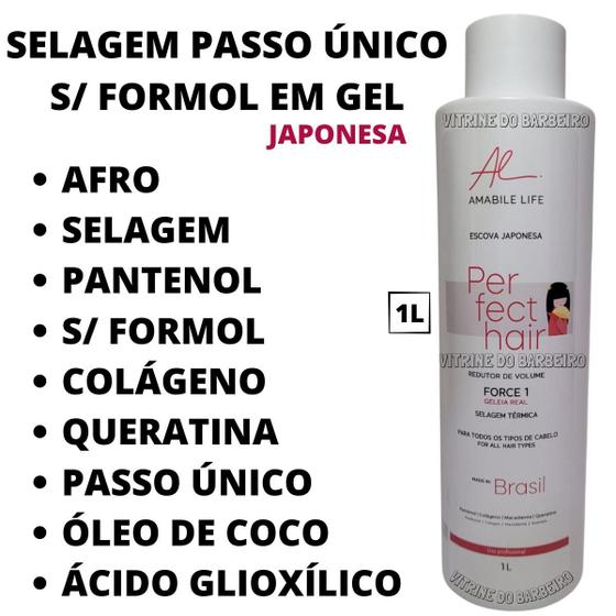 Imagem de Escova Progressiva Japonesa Em Gel 0% FML Perfect Hair