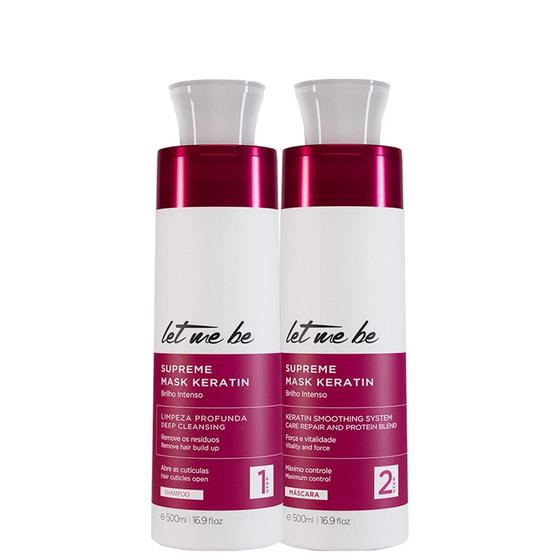 Imagem de Escova Progressiva Let Me Be Supreme Liss 2x1000ml