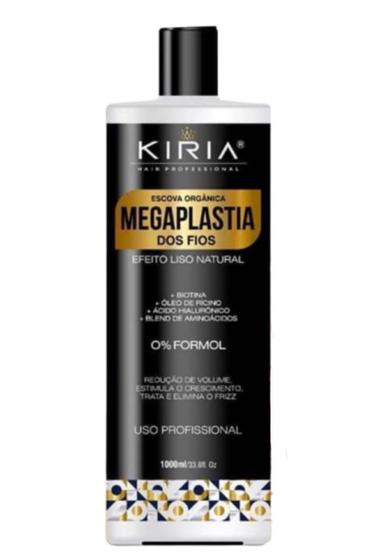 Imagem de Escova Progressiva Orgânica Megaplastia Kiria Hair 1 Litro