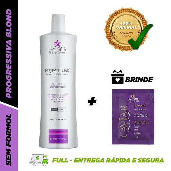 Imagem de Escova Progressiva Perfect  Unic Blond 1 LITRO