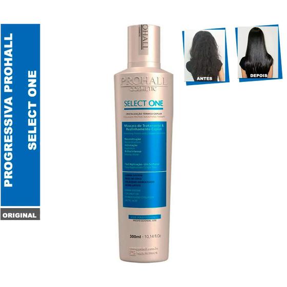 Escova Progressiva Select one Prohall 300ML Pronta Entrega Menor preço em Escova Progressiva Select one Prohall 300ML Pronta Entrega