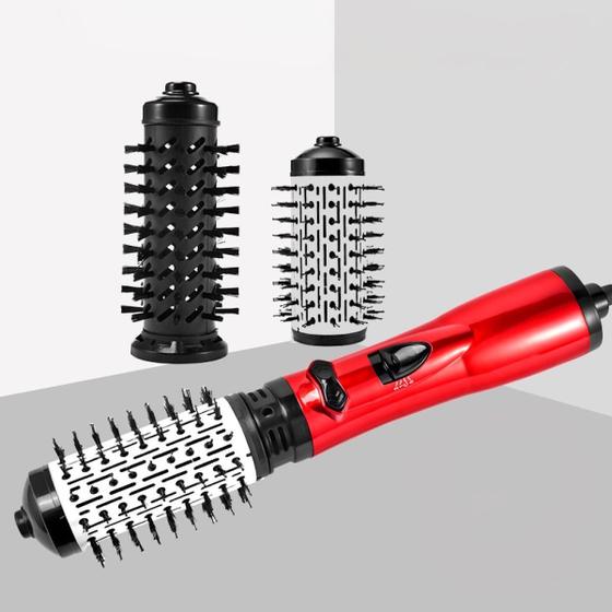 Imagem de Escova Rotativa 2 Em 1 Secadora Modela E Seca Alisa