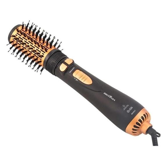 Escova Rotativa Britânia Ber20pd Dourado 4 em 1 1300w Bivolt Menor preço em Escova Rotativa Britânia Ber20pd Dourado 4 em 1 1300w Bivolt