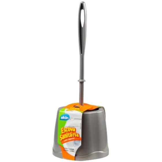Imagem de Escova Sanitária com Suporte Cerdas Firmes para Limpeza Pesada e Alcance Completo Alklin