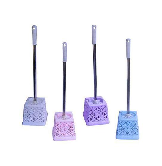 Escova Sanitaria Com Suporte Quadrado Colors Cabo Inox 53X14Cm - Top Rio Menor preço em Escova Sanitaria Com Suporte Quadrado Colors Cabo Inox 53X14Cm - Top Rio