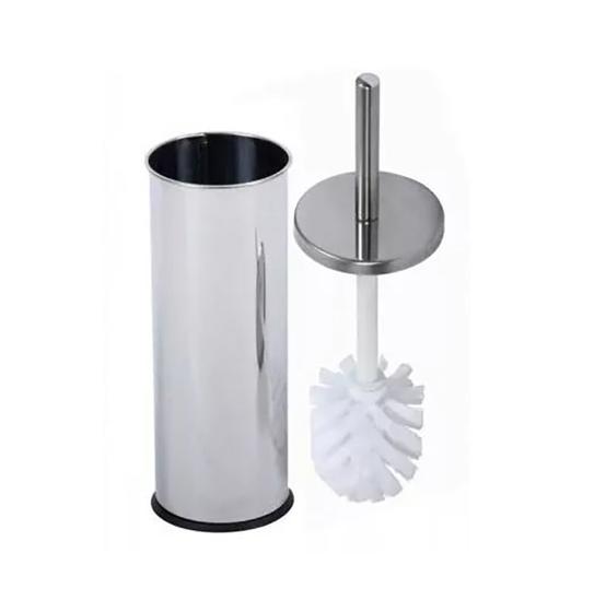 Escova Sanitária Inox Com Suporte Banheiro Linha Luxo Menor preço em Escova Sanitária Inox Com Suporte Banheiro Linha Luxo