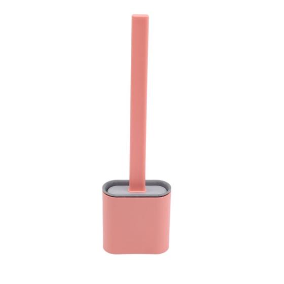 Imagem de Escova Sanitária Silicone Limpar Vaso Sanitário com Suporte