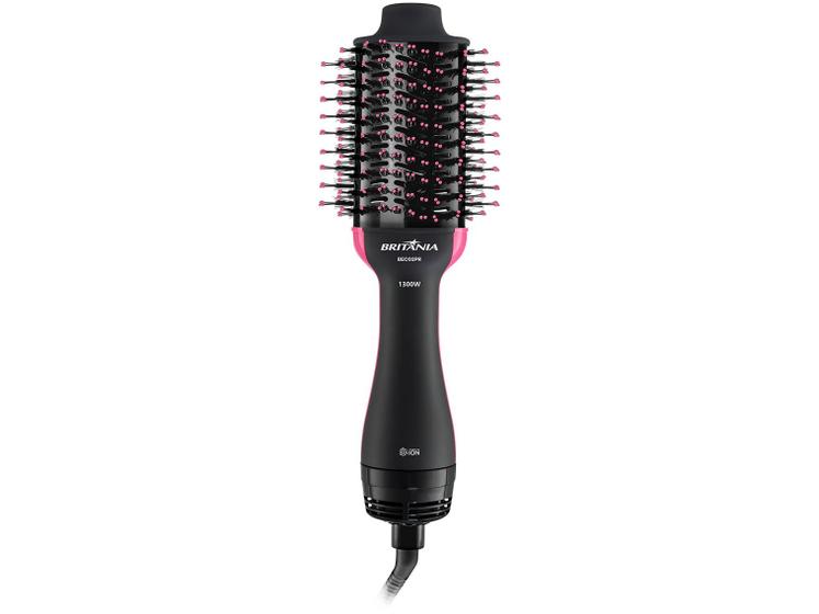 Escova Secadora Britânia BEC02PR 1300W Menor preço em Escova Secadora Britânia BEC02PR 1300W