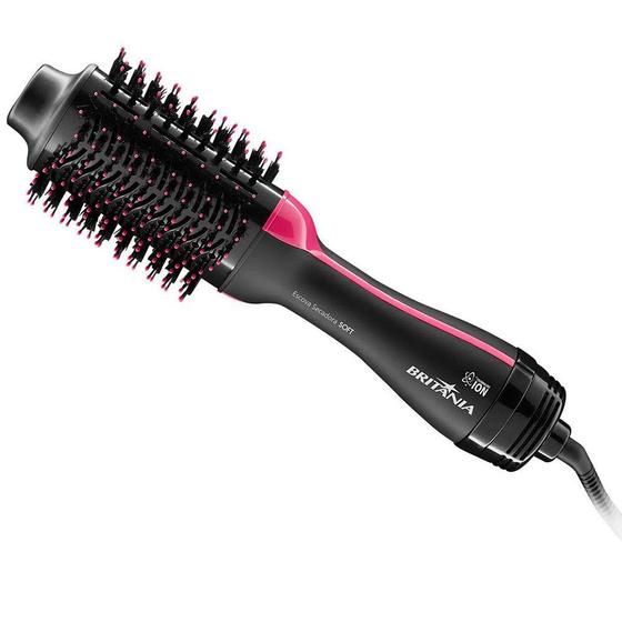 Menor preço em Escova Secadora Britânia Soft BEC02 1200W, Cabo 360, 127V, Preto - 65401023