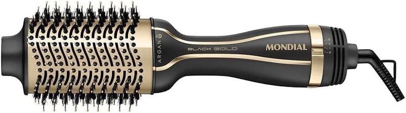 Escova Secadora Mondial Es-15 Black Gold Argan 1300W Bivolt Menor preço em Escova Secadora Mondial Es-15 Black Gold Argan 1300W Bivolt