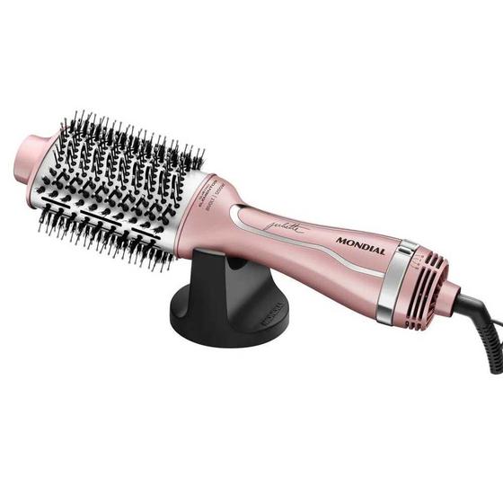Escova Secadora Mondial Juliette 1200W Es-Ju-01 Rosa Bivolt Menor preço em Escova Secadora Mondial Juliette 1200W Es-Ju-01 Rosa Bivolt