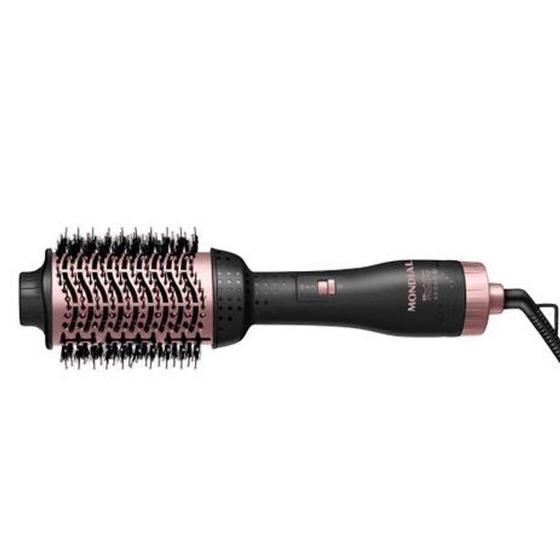 Escova Secadora Mondial Preto Golden Rosa 1200w Es-14 - 127 volts Menor preço em Escova Secadora Mondial Preto Golden Rosa 1200w Es-14 - 127 volts