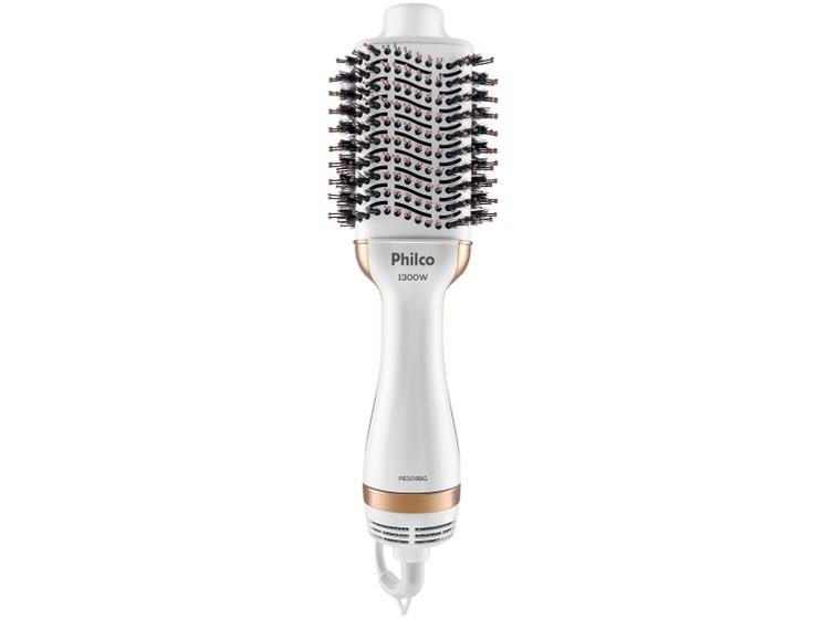 Escova Secadora Philco PES09BG 1300W 2 Velocidades 3 Níveis de Temperatura Tourmaline Menor preço em Escova Secadora Philco PES09BG 1300W 2 Velocidades 3 Níveis de Temperatura Tourmaline