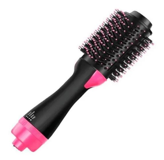 Escova Secadora Profissional Seca Alisa E Modela Cabelo Com Cabo Menor preço em Escova Secadora Profissional Seca Alisa E Modela Cabelo Com Cabo