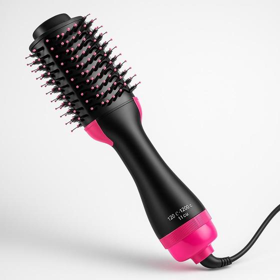 Escova Secadora Profissional Seca Alisa Modela Cabelo 110v – dfjn