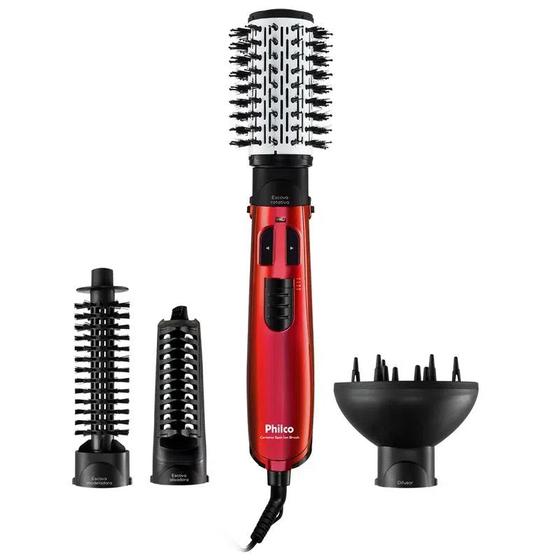 Imagem de Escova secadora rotativa pec05v ceramic spin ion brush 127v