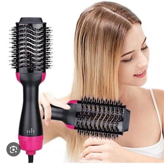 Imagem de Escova secadora Super Dry seca,alisa e modela  com resultado profissional