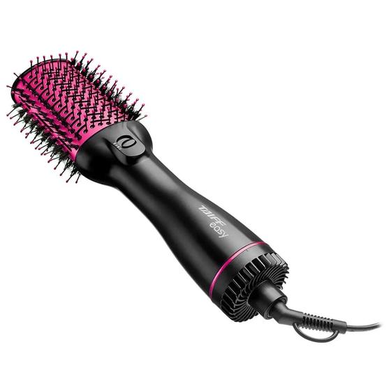 Imagem de Escova Secadora Taiff Easy 3 Temperaturas com Cabo Giratório 1200W 110 Volts Pink