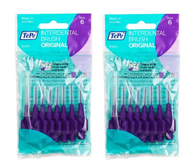 Imagem de Escova Tepe Interdental Brush 1.1mm Tamanho 6 Macias 16 Un.