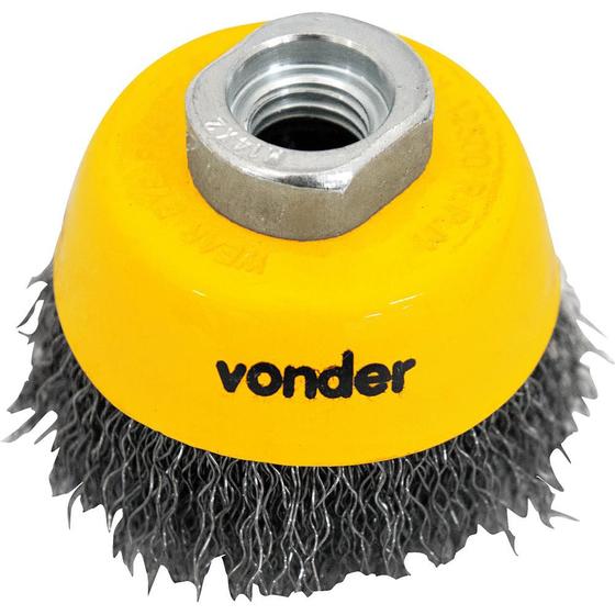 Imagem de Escova Tipo Copo 2.1/2 Ondulada - Vonder