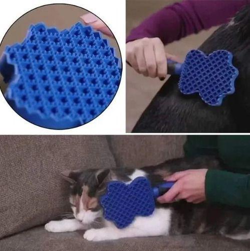 Imagem de Escova Tira Pelo Silicone Cachorro E Gato