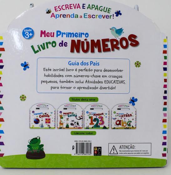 Imagem de Escreva e Apague - Meu Primeiro Livro De Numeros Sortido