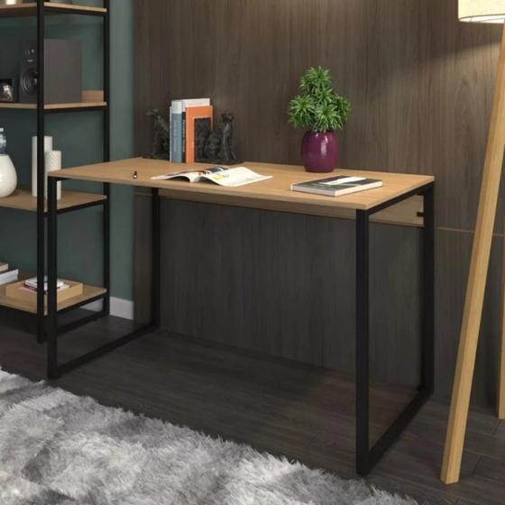 Escrivaninha de escritório Trabalho Estilo Industrial Mesa para Estudo Home Office Menor preço em Escrivaninha de escritório Trabalho Estilo Industrial Mesa para Estudo Home Office