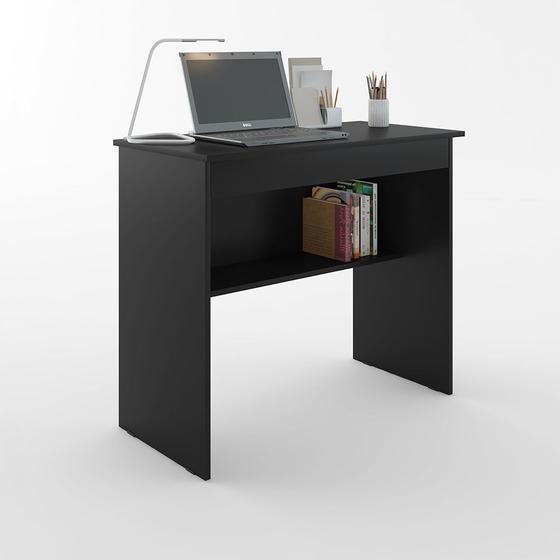 Imagem de Escrivaninha Mesa Computador / Notebook Home Office Compacta Com Gaveta - Várias Cores