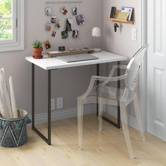 Escrivaninha Mesa de Computador Home Office - Branco é boa?