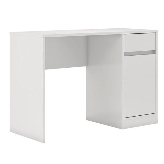 Escrivaninha Morada 1 PT 1 GV Branca - Demóbile Imagem de Escrivaninha Morada 1 PT 1 GV Branca