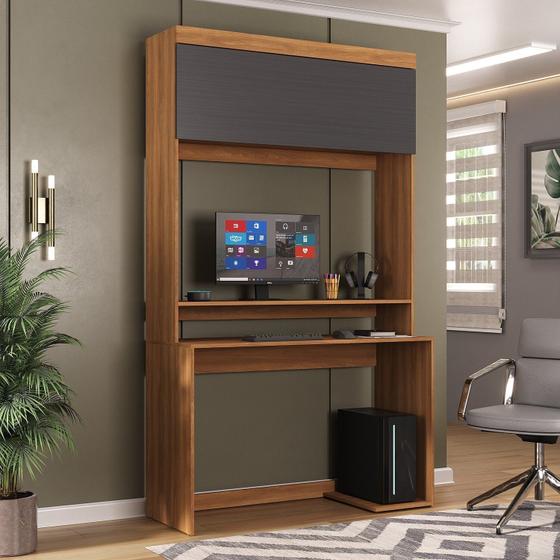 Imagem de Escrivaninha para Computador Viena 1 Porta Espresso Móveis