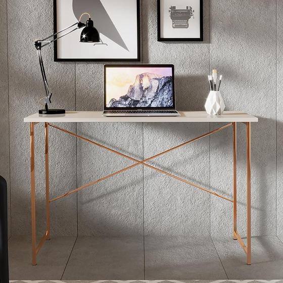 Escrivaninha Steel 76 cm Estilo Industrial com Pés em Aço é boa?